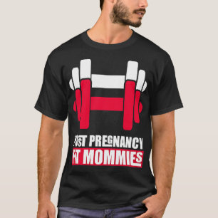 Motivational Pregnancy Lifting Artwork T-Shirt