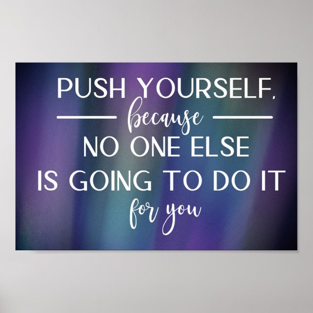 Motivational Print Value Poster Paper (Matte) (Front)