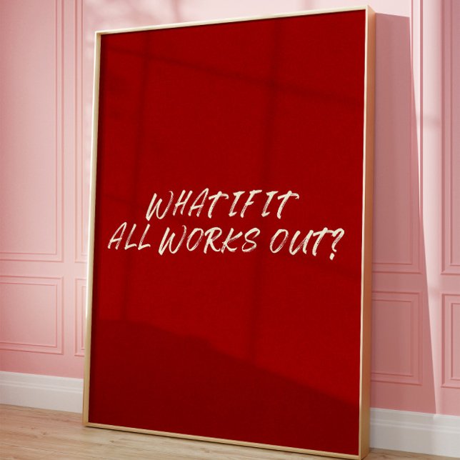 Motivational Quote Aesthetic Affirmation Wall Art (Creator Uploaded)