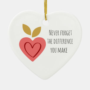 Motivational quote Christmas family photo Ceramic Tree Decoration