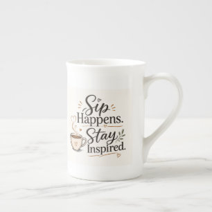 Motivational Quote Coffee Mug Design