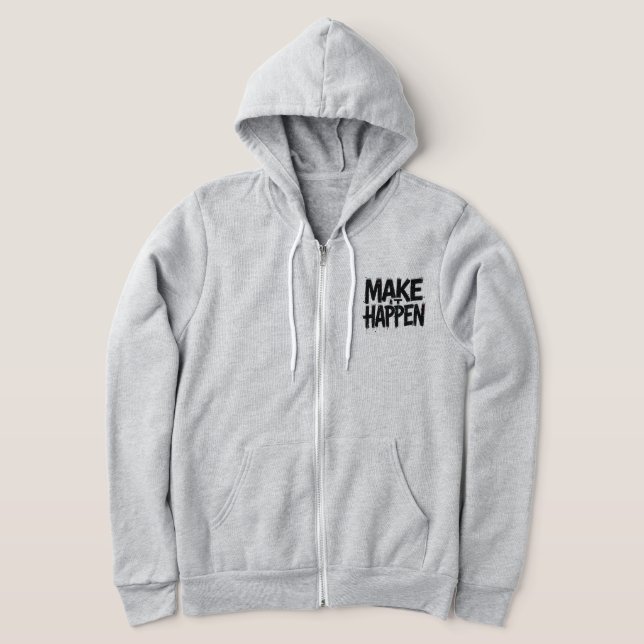 Motivational Quote Cozy Pullover for Women (Laydown)