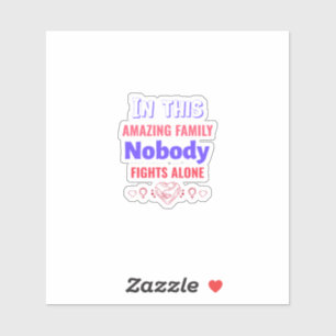 Motivational Quote Dad Gift Pink Ribbon Strong