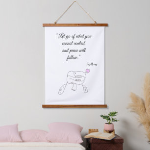 Motivational Quote  Hanging Tapestry