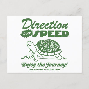 Motivational quote holiday postcard