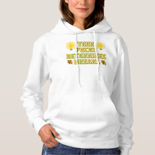 motivational quote hoodie