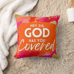 Motivational Quote Inspirational Abstract Cushion