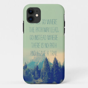 Motivational quote iPhone 5 case Emerson quote