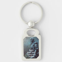 Motivational Quote Keyring | Positive Gift for Fri
