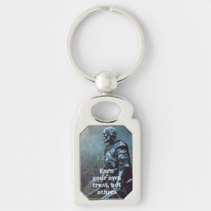 Motivational Quote Keyring Positive Gift for Fri