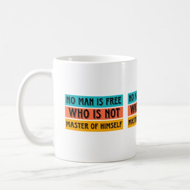 Motivational quote Mug (Left)