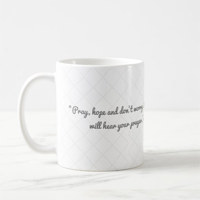 Motivational Quote Mug - Start Your Day Inspired (Left)
