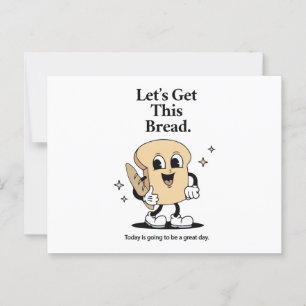 Motivational quote postcard