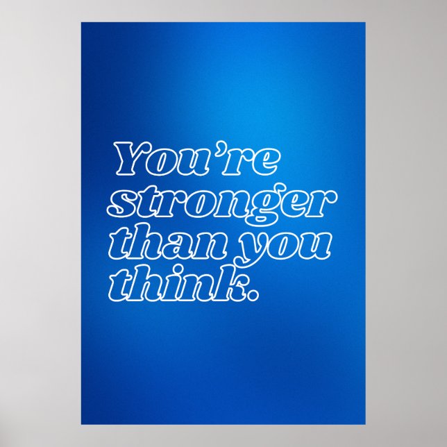 Motivational Quote Poster (Front)