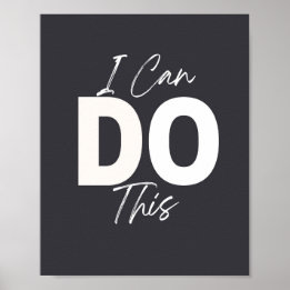 Motivational quote Poster