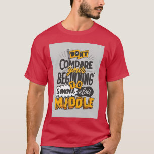 Motivational Quote Poster funny T-Shirt