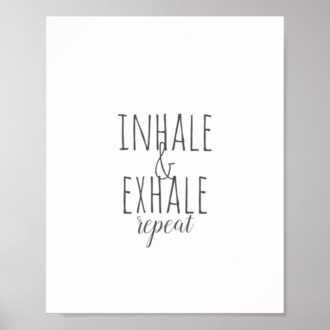 motivational quote poster typography word art (Front)