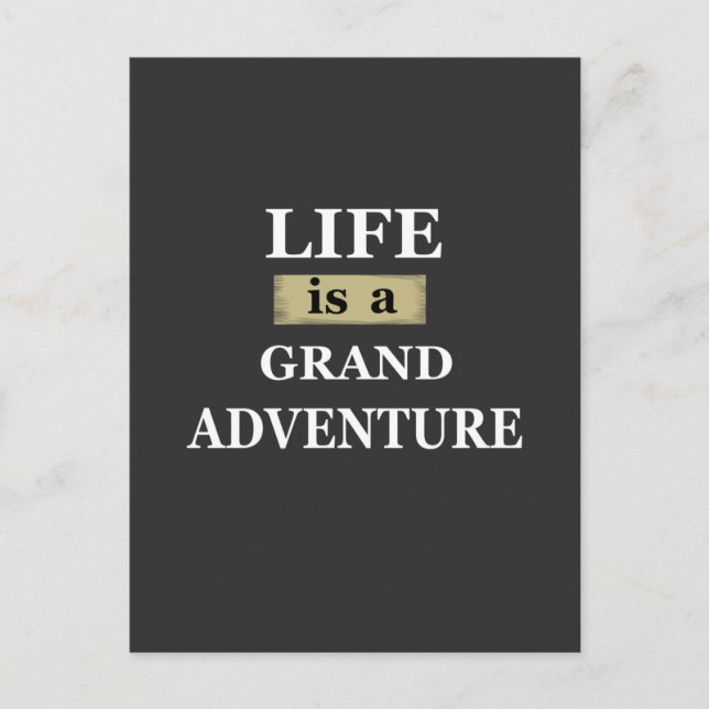 motivational quotes about life sayings postcard (Front)