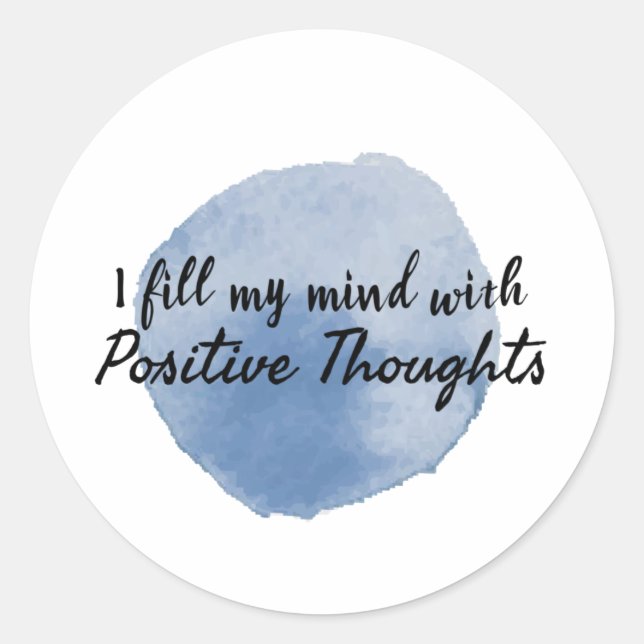 motivational quotes for self acceptance classic round sticker (Front)