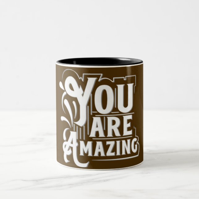 Motivational Quotes Lettering Mug (Center)