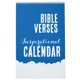 Motivational Quotes Short Bible Verses 2026 Wall Calendar