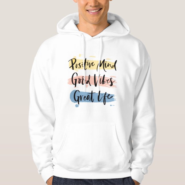 motivational quotes Sweatshirt happiness inspirati (Front)