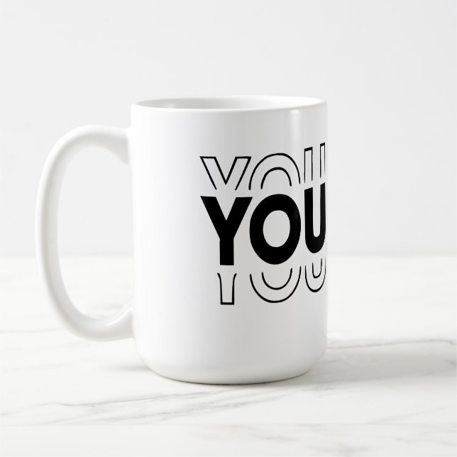 Motivational Quotes Tasse Coffee Mug (Left)