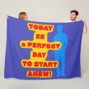 MOTIVATIONAL SAYINGS Fleece Blanket