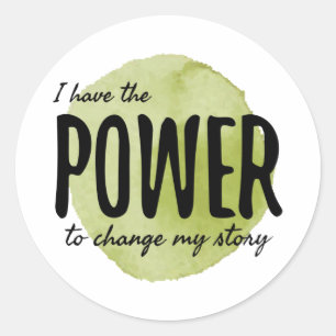 motivational sayings for work and success classic round sticker