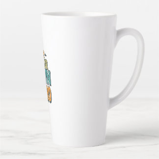 Motivational Self-Empowerment Quote Tee Latte Mug