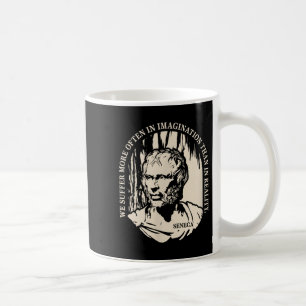 Motivational Seneca Quote On Life &amp; Suffering  Coffee Mug