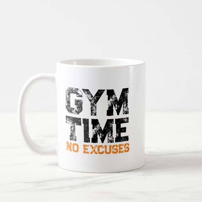 Motivational Slogan Coffee Mug (Left)