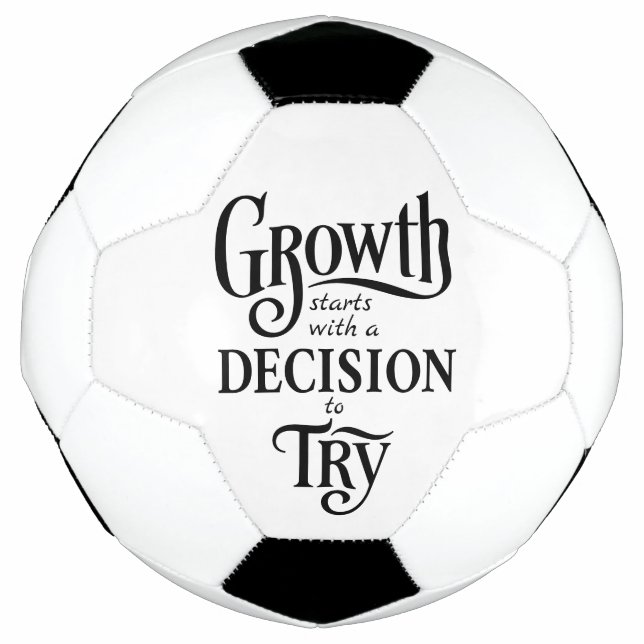 Motivational Soccer Ball (Front)
