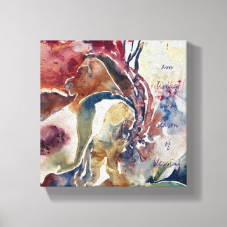 Motivational Stretched Canvas Print