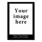 Motivational style vertical border template