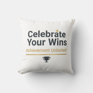 Motivational Success Gift Cushion