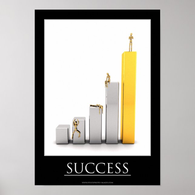 Motivational Success Poster (Front)