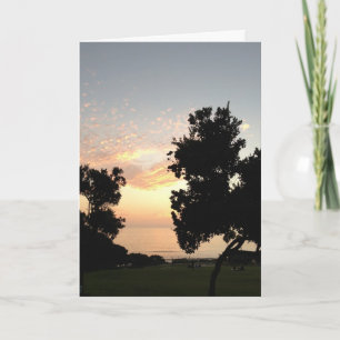 Motivational Sunset Card