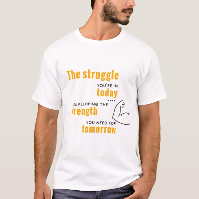 Motivational tshirt gift birthday (Front)