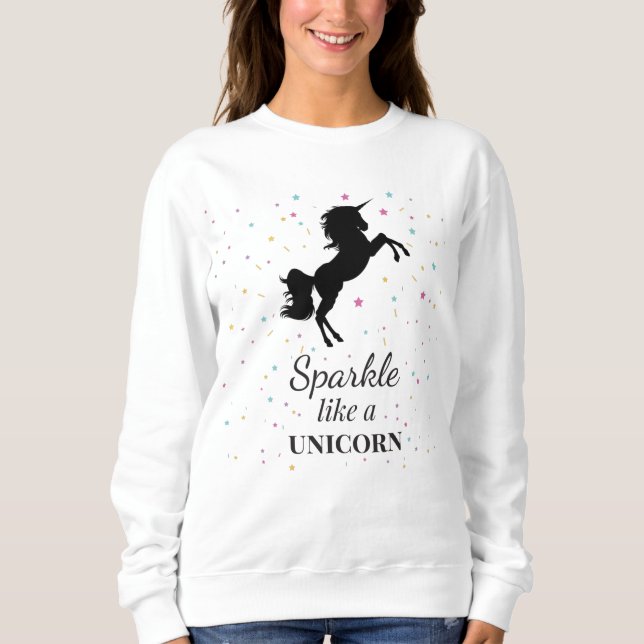 Motivational Unicorn Sweatshirt (Front)