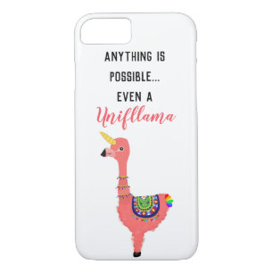 Motivational Unifllama: Unicorn-Flamingo-llama Case-Mate iPhone Case