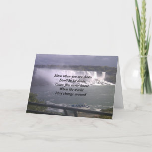 motivational upliftment card