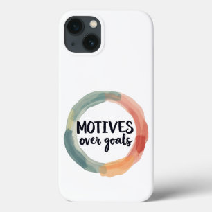 Motivational Vibes Only: Inspirational Quotes iPhone 13 Case