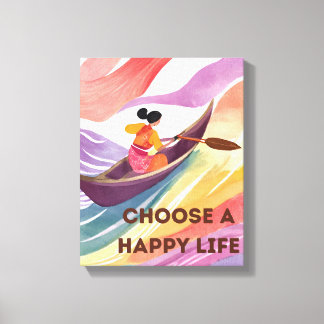 Motivational Wall Art - Choose a Happy Life