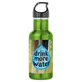 Motivational water design 532 ml water bottle