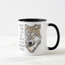 Motivational Wolf Quote T-Shirt - You Run the Day