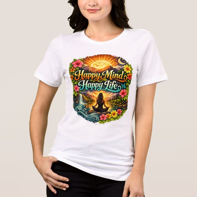 Motivational Women White Tshirt (Front)