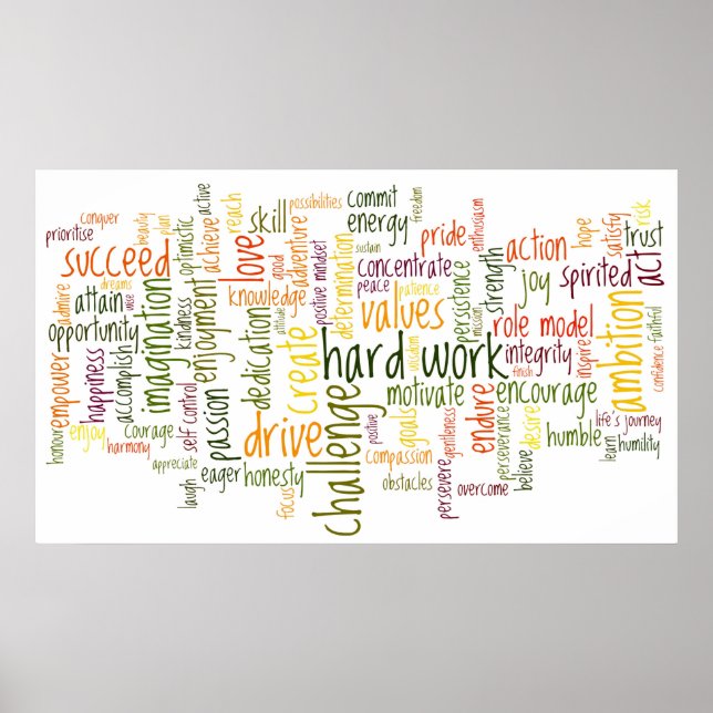 Motivational Words #2 Poster (Front)
