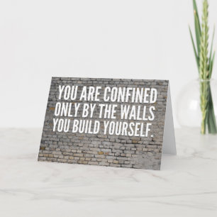 Motivational Words Card