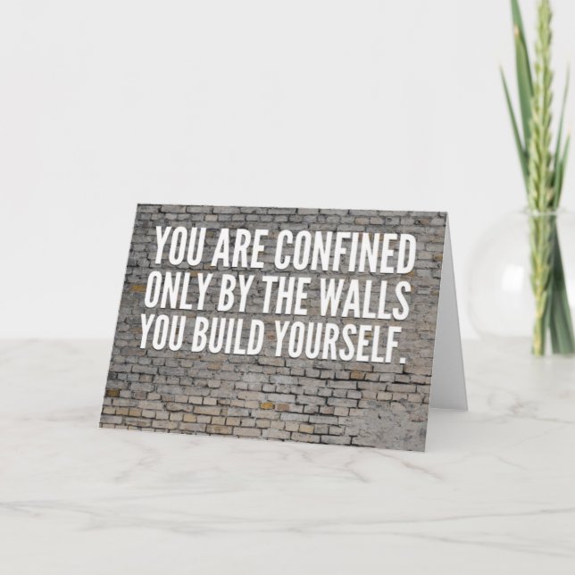 Motivational Words Card (Front)